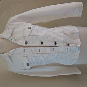 PendeltonWhite Jean jacket
